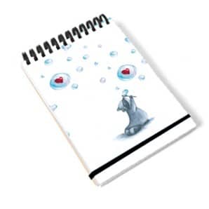 PAKLON TAS DEFTER 11*14 KARELİ-BALONCUKLAR KALP 