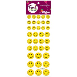 FACE STİCKER  FC-0418 20 Lİ