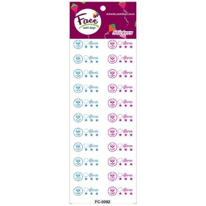 FACE STİCKER  FC-0082 20 Lİ