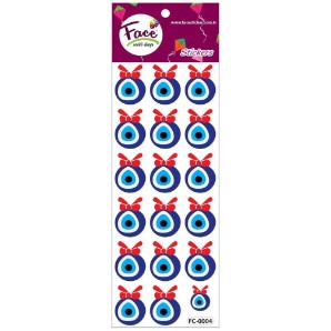 FACE STİCKER  FC-0004 20 Lİ