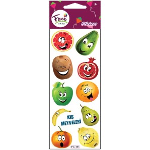 FACE STİCKER FC-161 20 Lİ