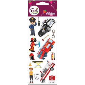 FACE STİCKER FC-186  20 Lİ
