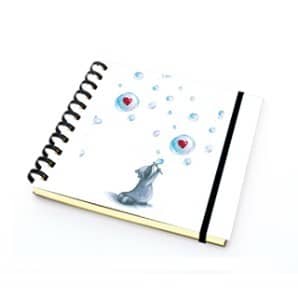 PAKLON TAS DEFTER 14*14 KARELİ BALONCUKLAR KALP