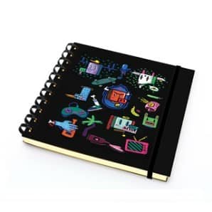 PAKLON TAS DEFTER 14*14 KARELİ RENKLİ HAYAT