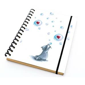 PAKLON TAS DEFTER 14*21 KARELİ-BALONCUKLAR KALP 