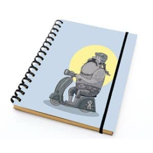 PAKLON TAS DEFTER 14*21 DÜZ-ÇILGIN MOTORCU