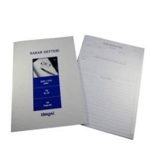 KARAR DEFTERİ 40 YP. 6 ADET