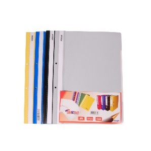 MYSCALA P.P. TELLİ DOSYA A4 50'Lİ TURUNCU