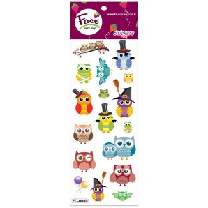 FACE STİCKER FC-0089 20 Lİ