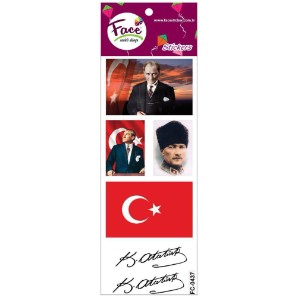 FACE STİCKER FC-0437 20 Lİ