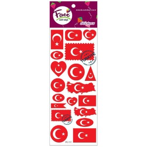 FACE STİCKER FC-117 20 Lİ