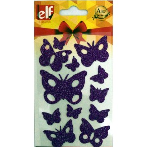 ELF STICKER SİMLİ KELEBEKLER