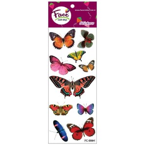 FACE STİCKER  FC-0064 20 Lİ