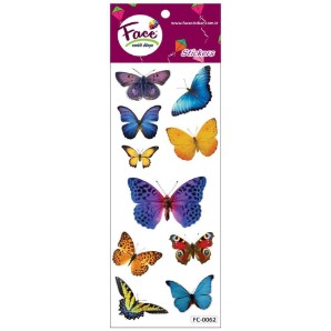 FACE STİCKER  FC-0062 20 Lİ