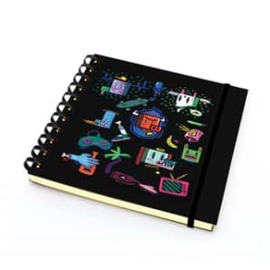 PAKLON TASARIM DEFTER 14*14 ÇİZGİLİ - RENKLİ HAYAT 