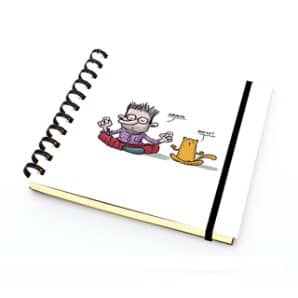 PAKLON TASARIM DEFTER 14*14 SİYAH İÇ - CAT YOGA -50 YP.