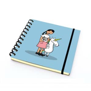 PAKLON TASARIM DEFTER 14*14 SİYAH İÇ - SIKI DOSTLAR KIZ -50 YP.